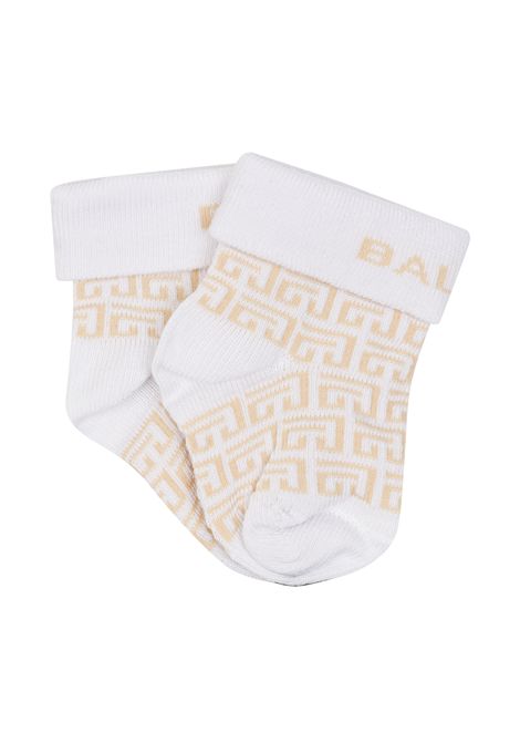 Set calzini con logo BALMAIN KIDS | BXB54A Z0553999